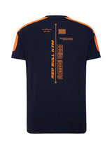 KTM Red Bull Racing Fan-T-Shirt GRID dunkelblau
