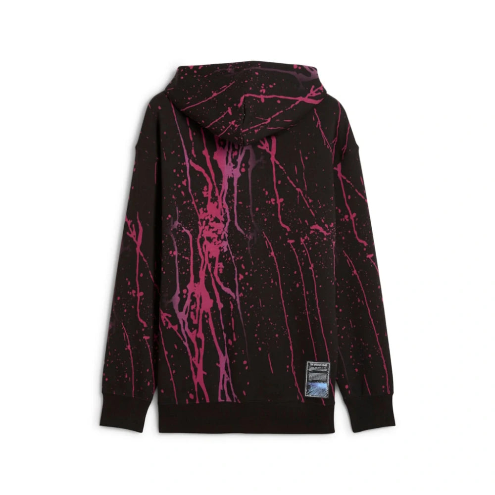 Puma Formula 1 Splash Hoodie – Black/Pink