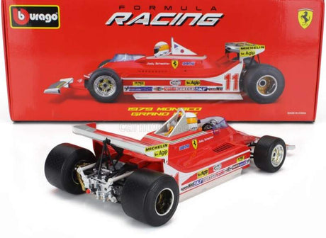 Modell Ferrari F1 312T4 1979, GP Monaco, J. Scheckter