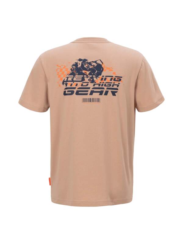 KTM Red Bull Racing GEAR fan T-shirt light brown