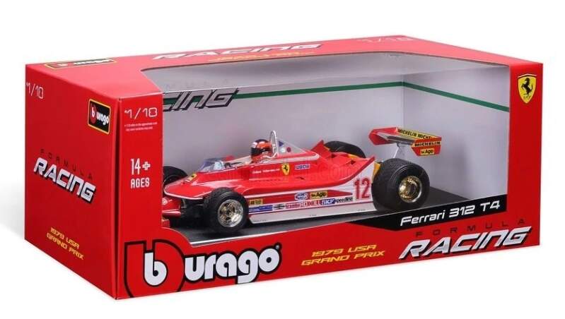 Modell Ferrari F1 312T4 1979 USA GP G. Villeneuve