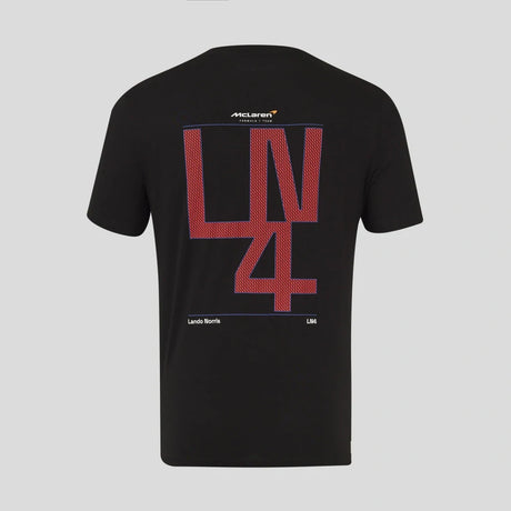 McLaren F1 Lando Norris LN4 T-Shirt – Schwarz
