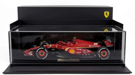 Modell LookSmart Scuderia Ferrari SF-24 C. Sainz, Sieger GP Australien 2024, im Maßstab 1:18