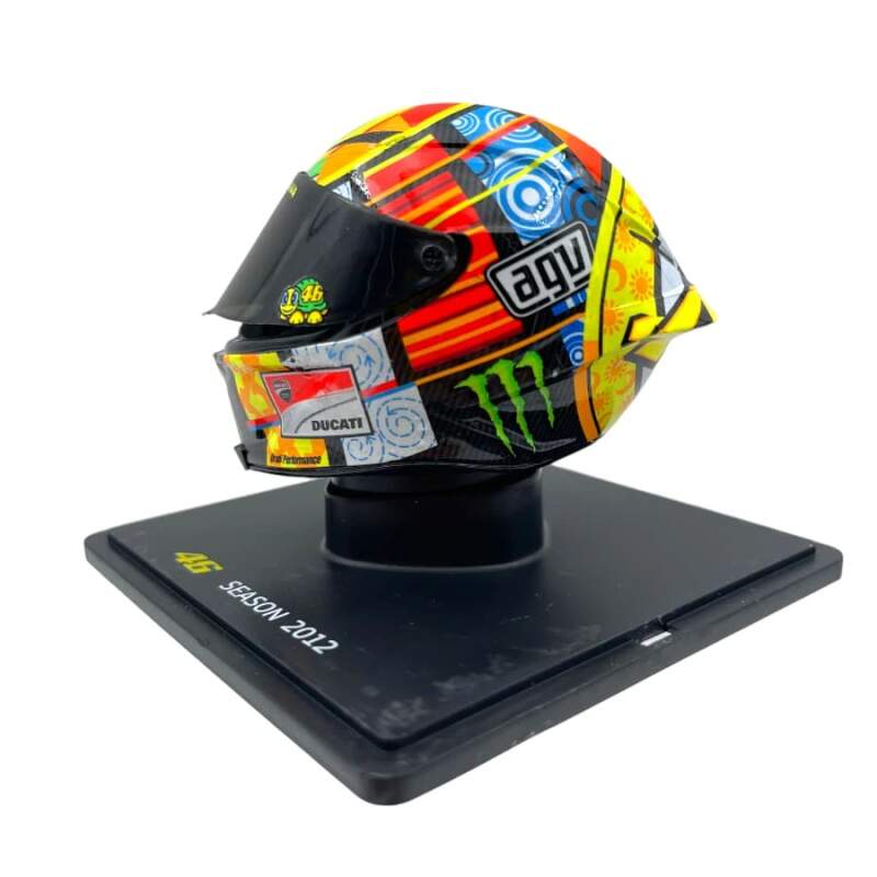 Valentino Rossi MotoGP Ducati 2012 helmet model