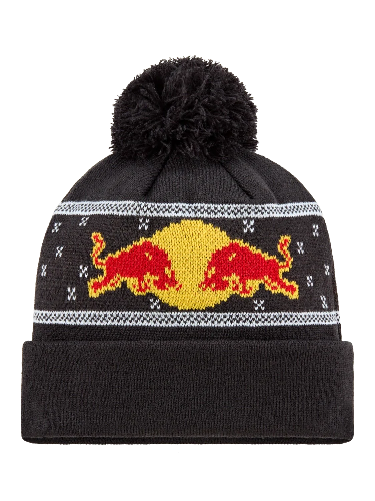 Oracle Red Bull Racing Bommelmütze mit Logo – Christmas Edition