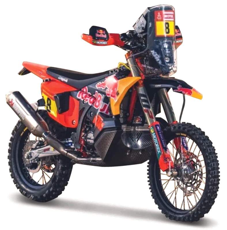 Motorradmodell Red Bull KTM 450 Rally Dakar 2024 Toby Price Nr. 8