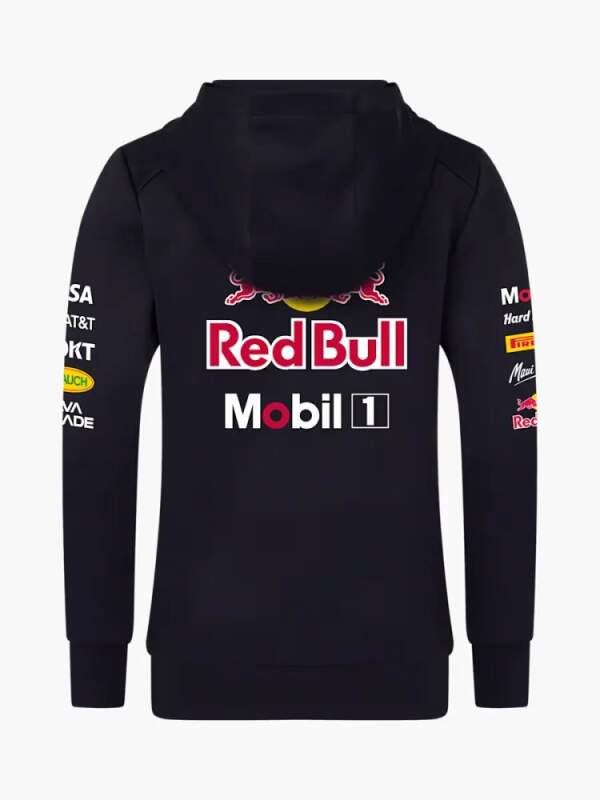 Oracle Red Bull Racing Kinder-Sweatjacke mit Sponsorenlogos - Team Edition