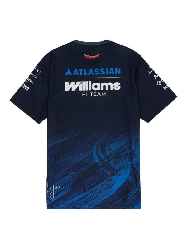 Williams F1 Team #55 Carlos Sainz T-shirt - team edition