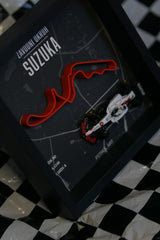 Petrol Art 3D-Bild – Max Verstappen, Suzuka