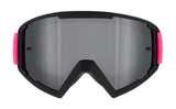 Red Bull Spect WHIP motocross goggles, black with silver lens