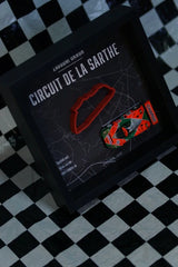 PETROL ART 3D-Rahmen Le Mans mit Mazda 787B Johnny Herbert Modell im Maßstab 1:43