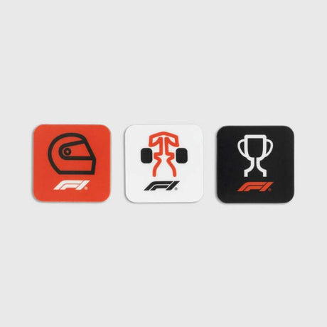 Formula 1 logo magnet set of 3