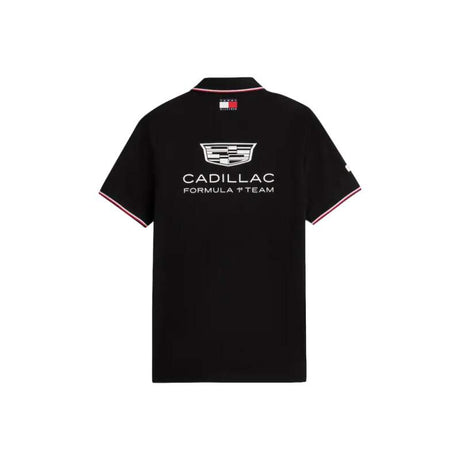Black Cadillac F1 x Tommy Hilfiger polo shirt - team edition