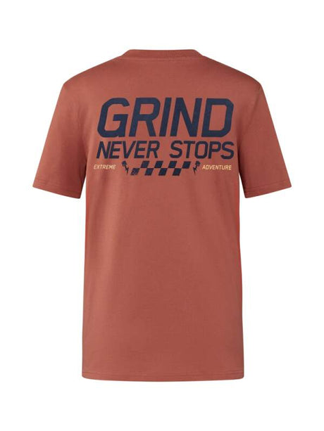 KTM Red Bull Racing Fan-T-Shirt GRIND dunkelbraun