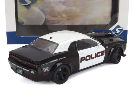 Modell Solido Dodge Challenger DEMON POLICE