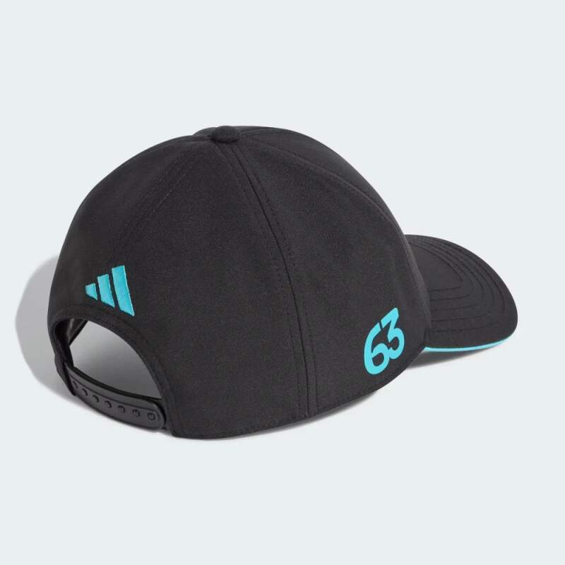 Black George Russell Mercedes AMG Petronas F1 x Adidas cap - team edition