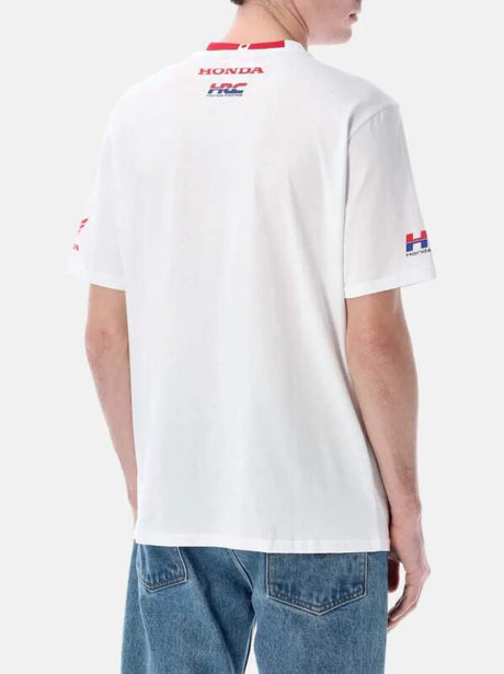 HRC Honda Fan-T-Shirt weiß mit großem Logo