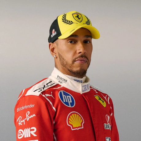 Scuderia Ferrari Lewis Hamilton Cap – British GP 2026, Gelb