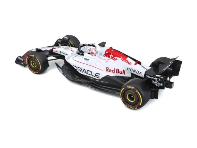 Model Red Bull F1 RB21 BBurago #1 Max Verstappen 2025 winner Japan GP