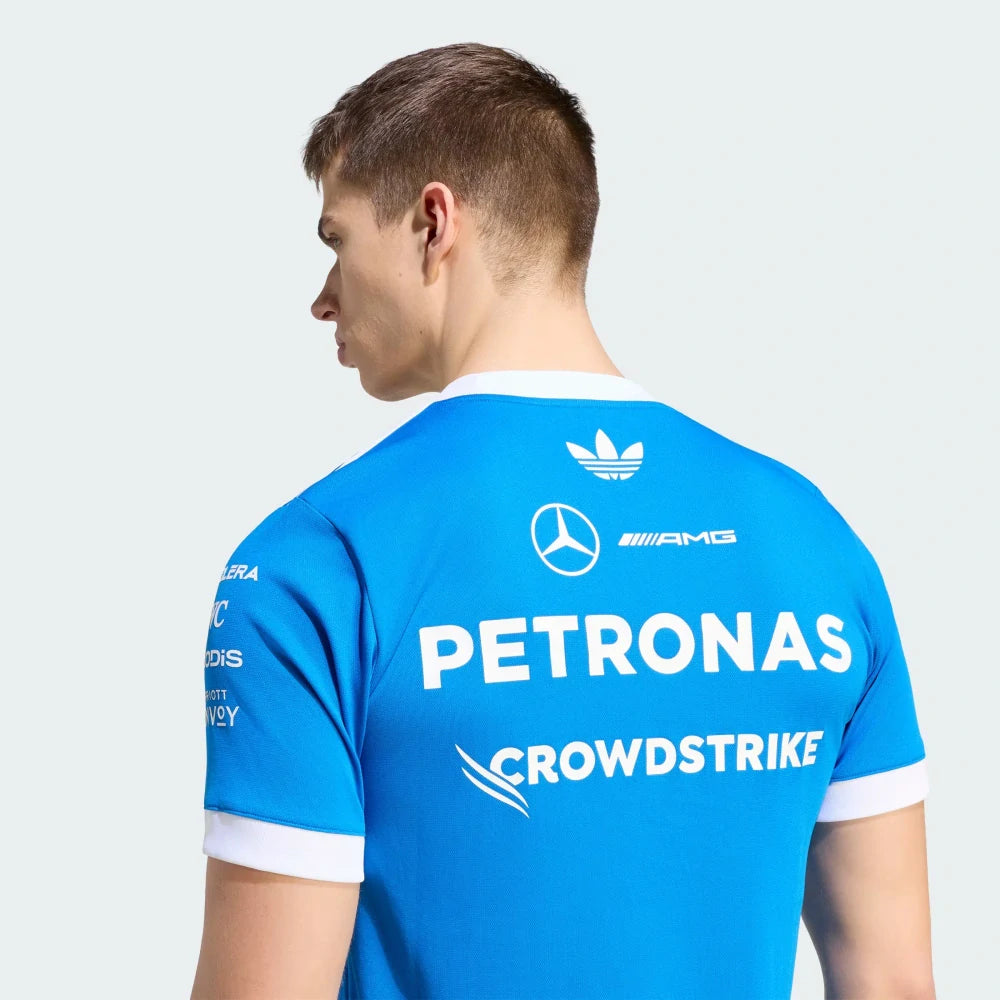 Mercedes-AMG Petronas F1 Team T-Shirt – Silverstone 2026 Edition, Blau