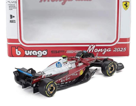 Modell Scuderia Ferrari SF-25 BBurago #44 Lewis Hamilton Monza 2025