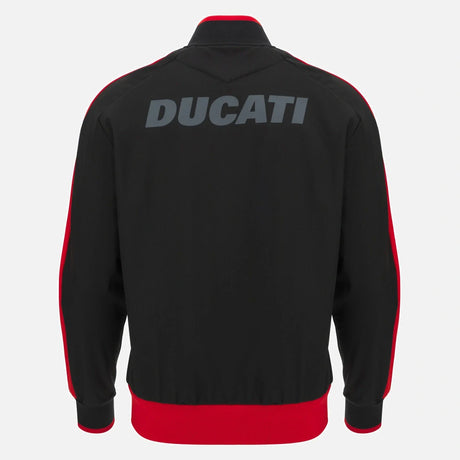 Ducati x Macron Softshelljacke mit Logo – Schwarz