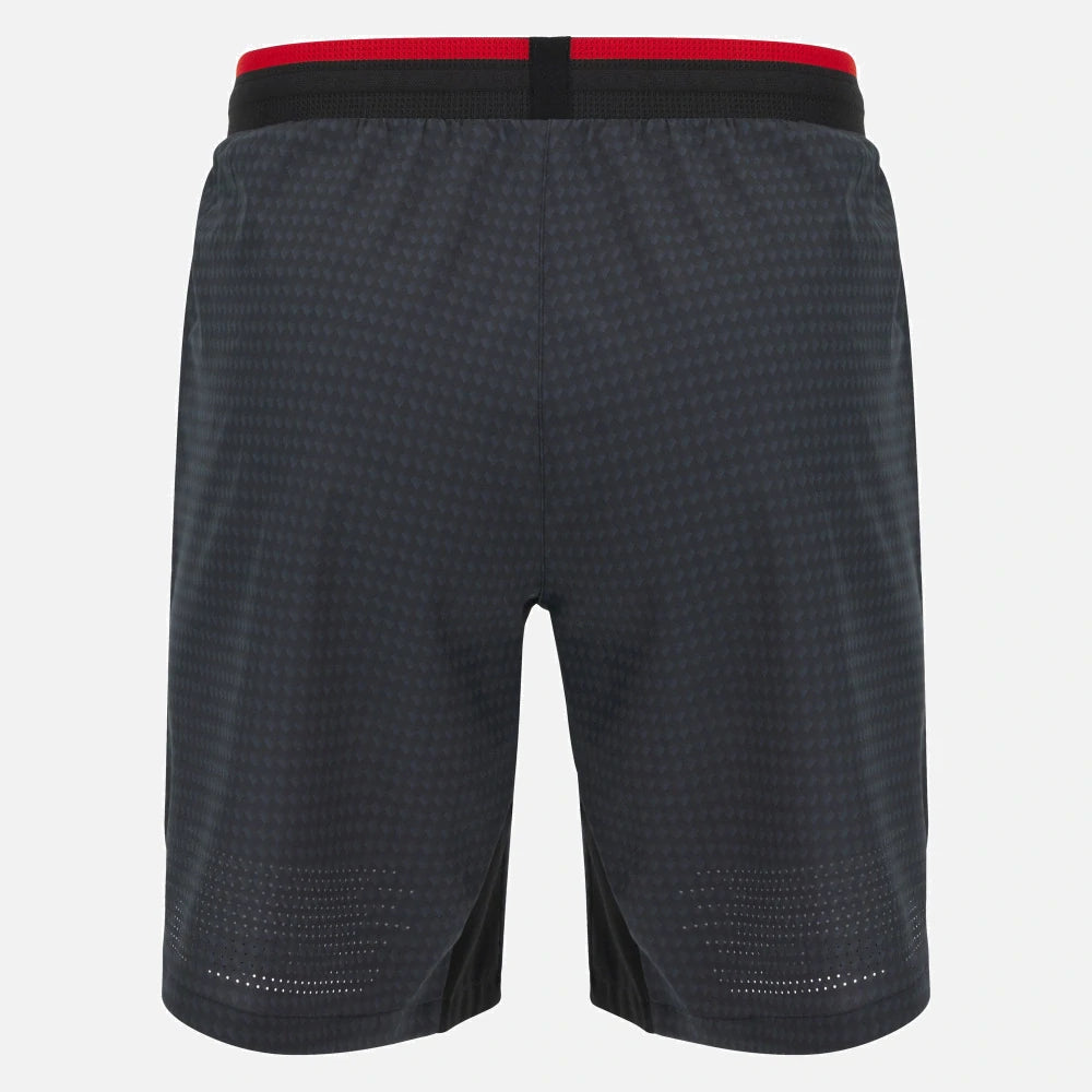 Ducati x Macron Sports Shorts with Logo – Dark Grey