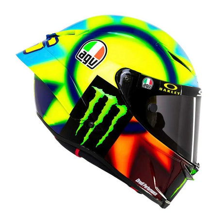 Valentino Rossi MotoGP Helmmodell im Maßstab 1:5 – Saison 2021