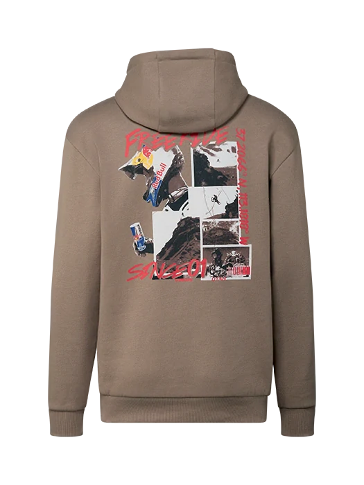 Red Bull Rampage FREERIDE Hoodie – Hellbraun