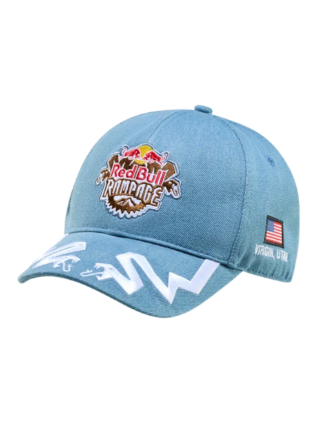 Red Bull Rampage DENIM Cap – Light Blue