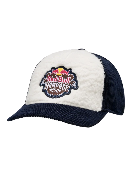 Red Bull Rampage FLEECE Cap – Cream/Navy