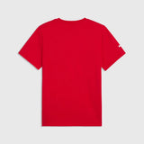 Scuderia Ferrari F1 x Puma Fan-T-Shirt mit großem Wappen – Rot