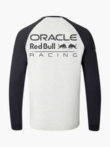 Oracle Red Bull Racing Classic Team-Langarmshirt mit Sponsorenlogos – Grau