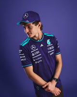 Mercedes-AMG PETRONAS F1 x Adidas Authentic Team T-Shirt – Purple, Singapore 2026 Edition