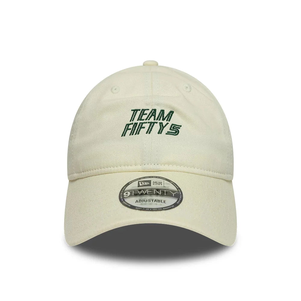 Carlos Sainz TEAMFIFTY5 New Era 9TWENTY Cap – Off-White