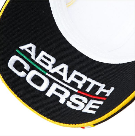 Abarth Corse Racing cap white