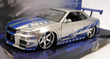 Modell Fast & Furious Nissan Skyline R34 2002