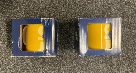 Fiat 500 Keramikbecher gelb – offizielles Produkt