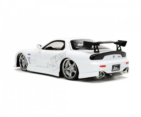 Fast & Furious Mazda RX-7 white model