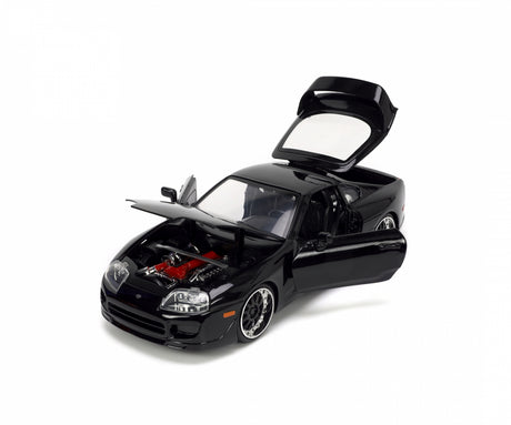 Modell Fast & Furious Toyota Supra 1:24 schwarz