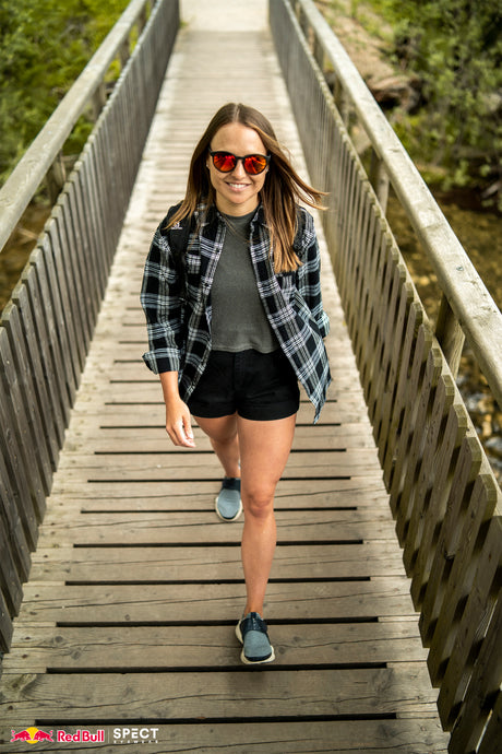 Red Bull Spect LACE sunglasses black with red lenses