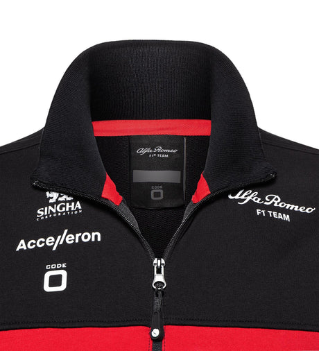 Alfa Romeo F1 Team Damen-Team-Sweatshirt schwarz