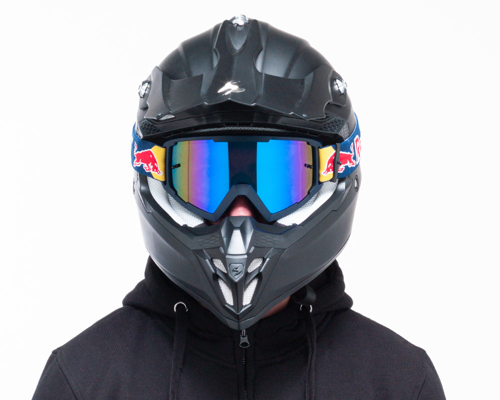Red Bull Spect Motocrossbrille WHIP dunkelblau mit blauem Glas