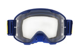 Red Bull Spect Motocrossbrille STRIVE dunkelblau mit klarem Glas