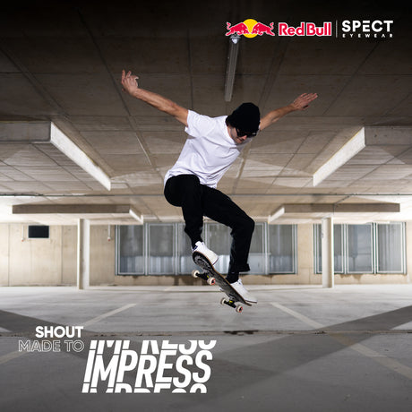 Red Bull Spect Sonnenbrille MARSH schwarz mit Rauchgläsern