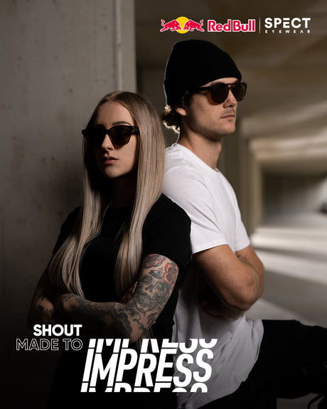 Red Bull Spect Sonnenbrille MAZE schwarz mit Rauchgläsern