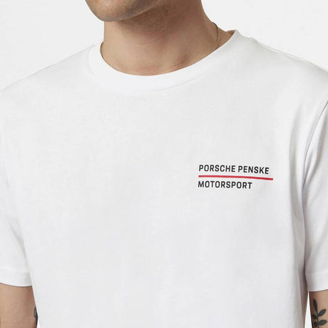Porsche Motorsport Freizeit-T-Shirt Penske weiß