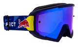 Red Bull Spect WHIP motocross goggles blue with blue lens