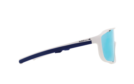 Red Bull Spect Sonnenbrille KRAFT weiß-blau mit blauem Glas
