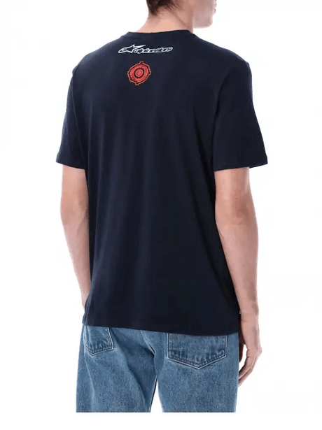 Jorge Martín T-Shirt – Alpinestars dunkelblau
